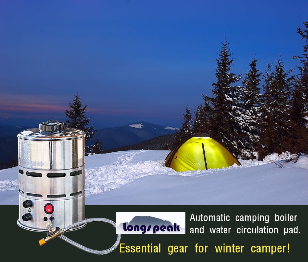 LONGSPEAK Automatic camping boiler and water circulation pads
